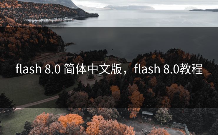 flash 8.0 简体中文版，flash 8.0教程